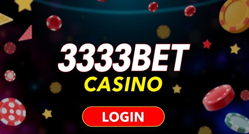 Account dashboard after 3333BET login